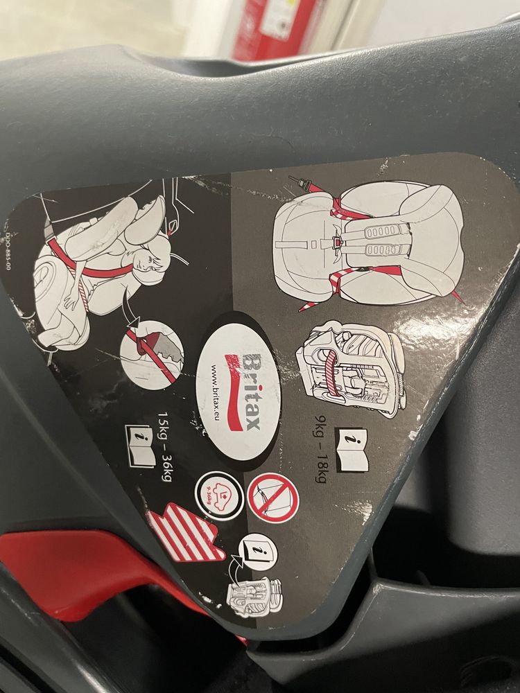 Cadeira Auto Britax Romer 123