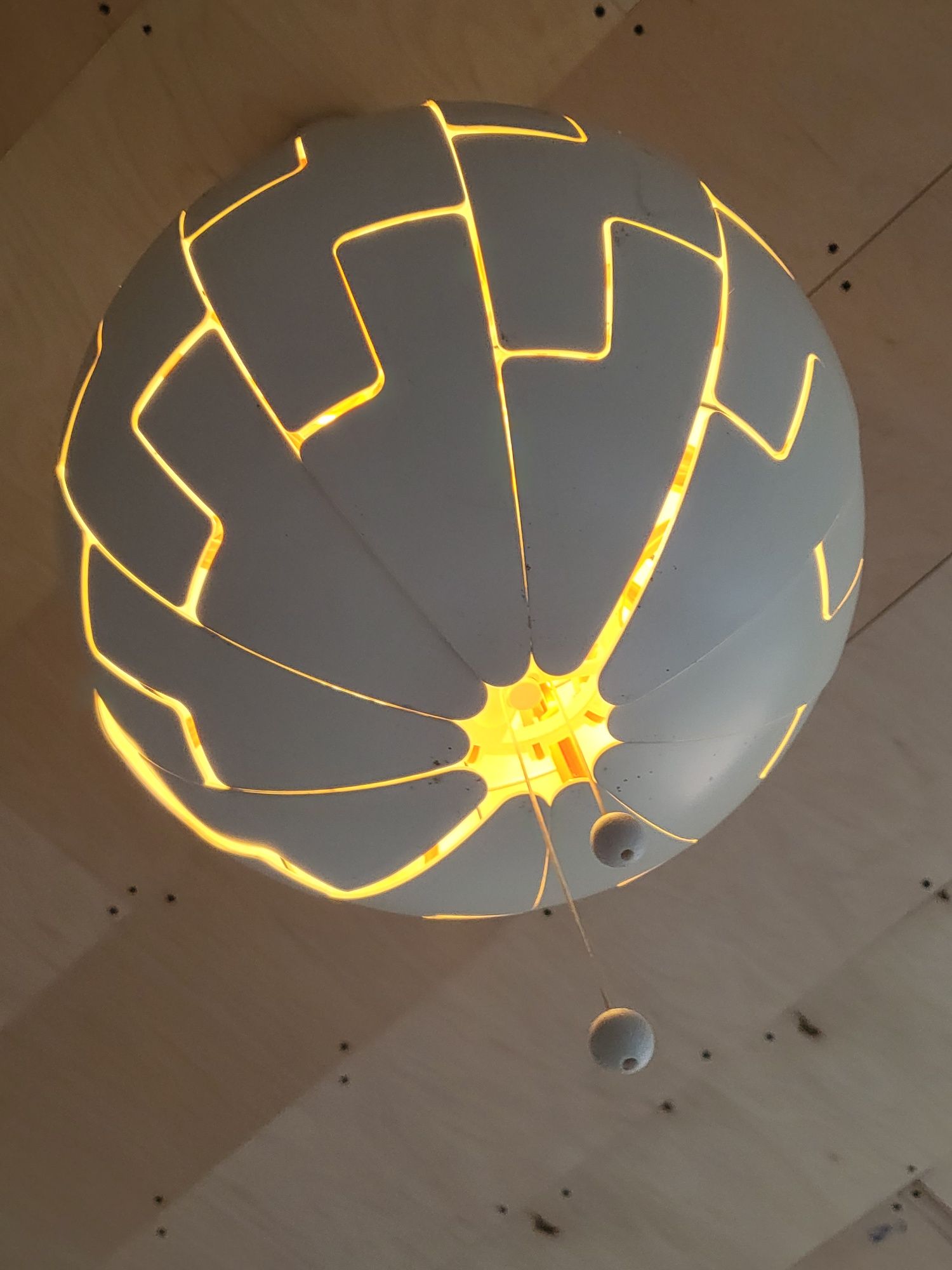 Lampa ikea ps 2014 pomarańczowa