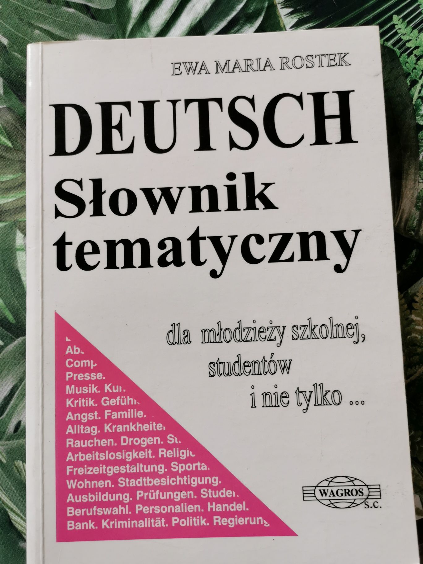 Rostek Ewa Deutsch słownik tematyczny