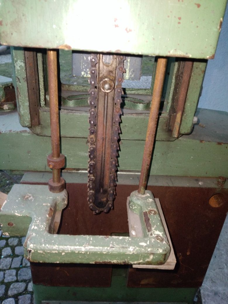 Dłutownica łańcuchowa Vertongen, maszyna stolarska