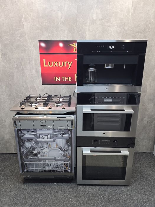 Ціла кухня Miele!Духовка НВЧ+пароварка кавоварка посудомийка Газова