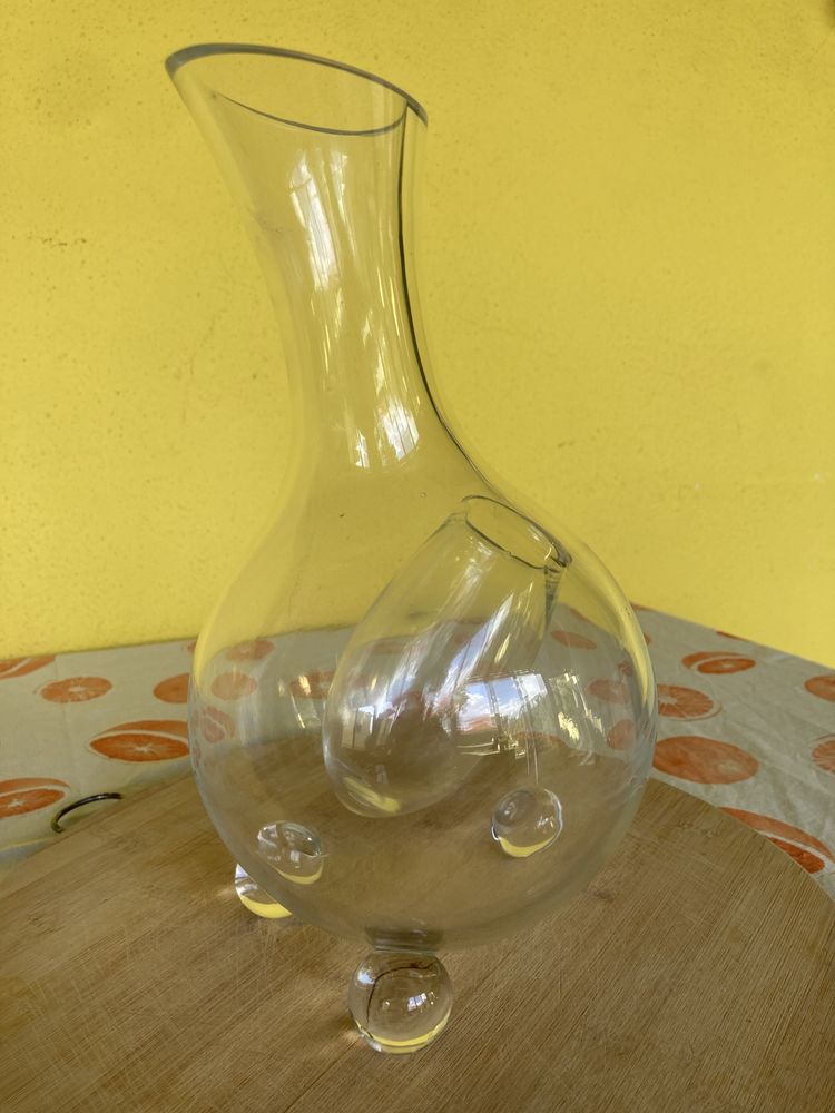 Decantador vinho com espaço para gelo