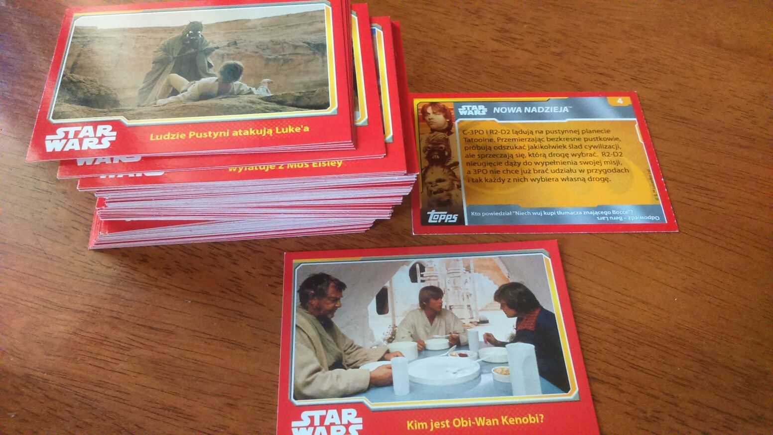 Star wars karty topps Carrefour