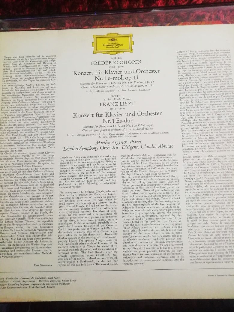 LP's Deutsche Grammophon Gesellschaft