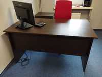 Meble biurowe KOMPLET! - szafa, biurko, krzesła - do biura