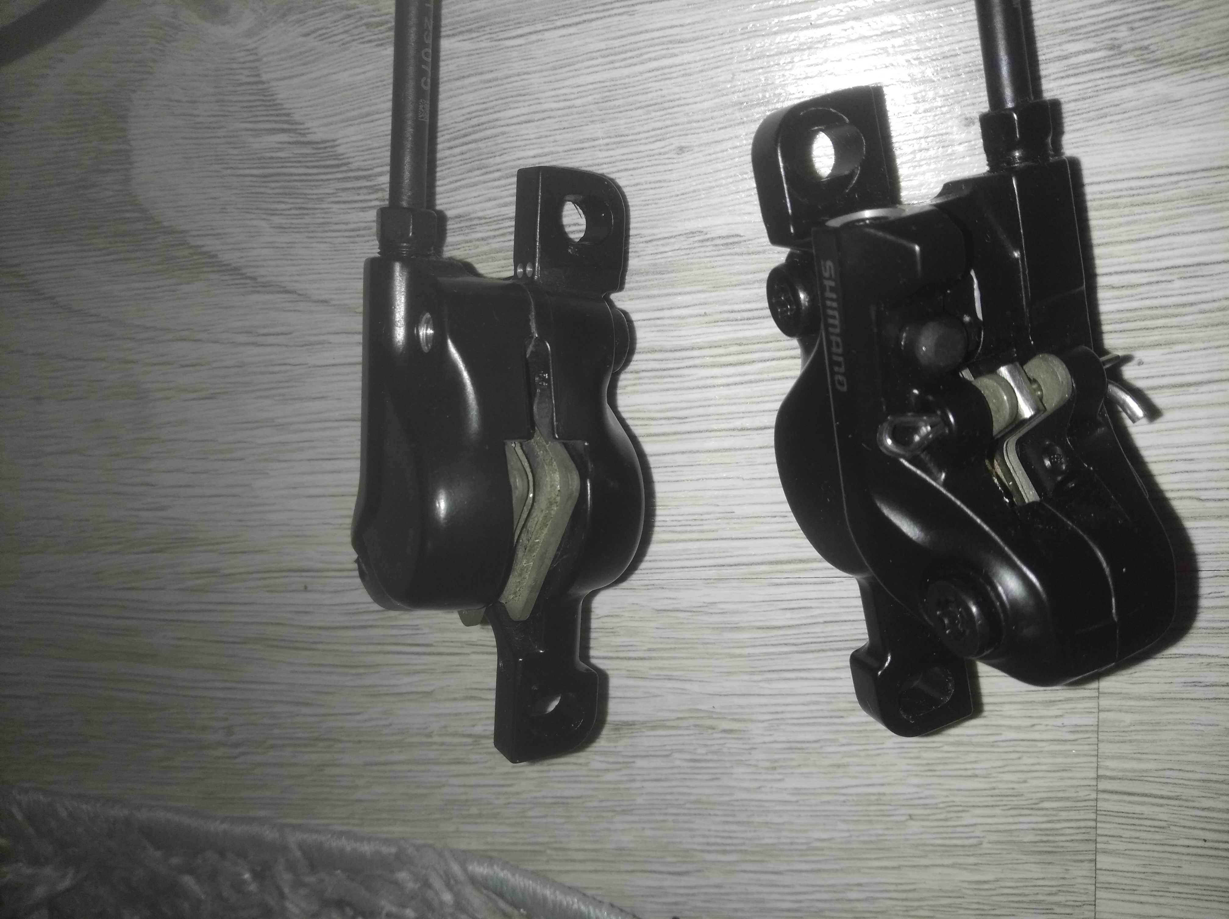 Hamulce tarczowe hydrauliczne SHIMANO DEORE BR-MT501 komplet
