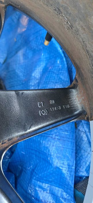 felgi AEZ 17" 5x114,3 Honda Civic ufo i inne ET28 7"