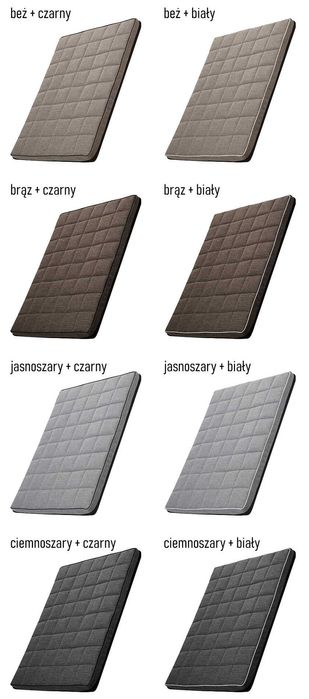 Ortopedyczny materac legowisko łóżko dla psa 100x75x10 różne kolory