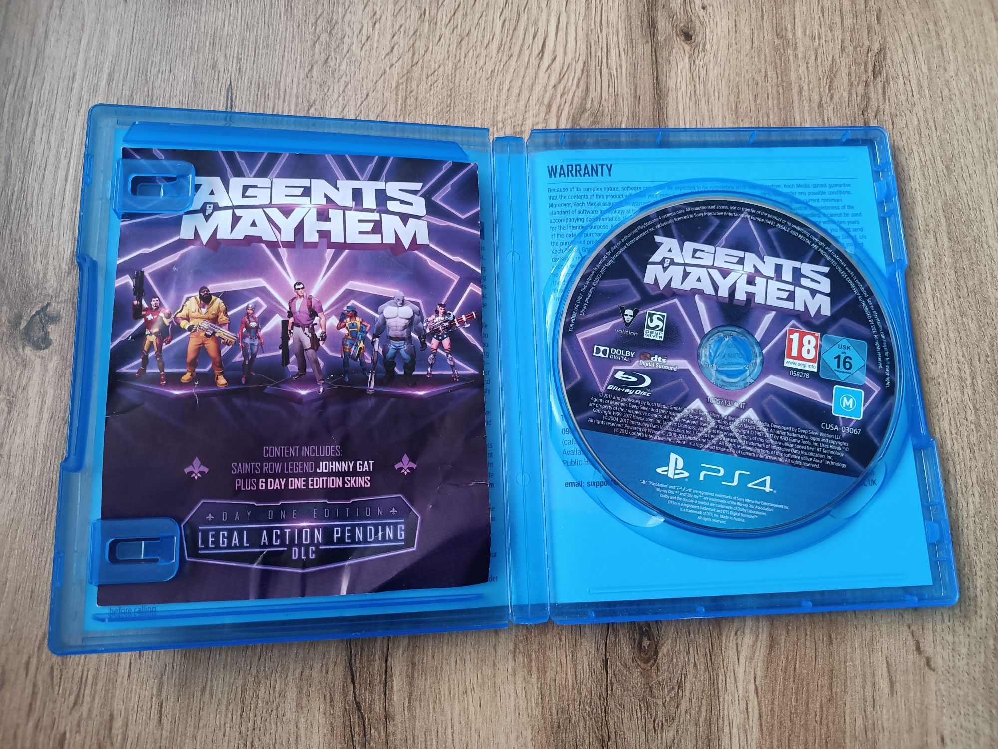 Agents of Mayhem PS4 (PL)