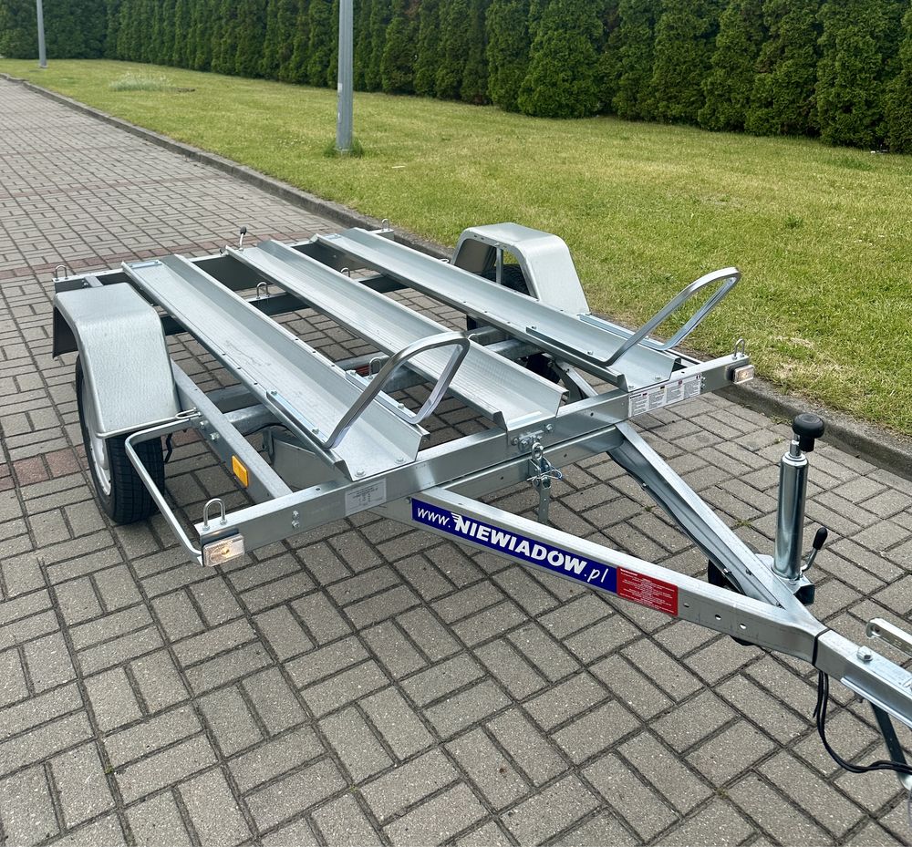 Wynajem przyczepy motocyklowej, 1,2,3 motocykle Niewiadów, DMC 600-750