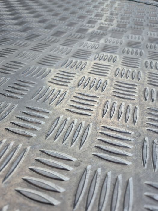 Blacha alu aluminiowa Ryflowana Ryfel 2000x6000 gr 5mm