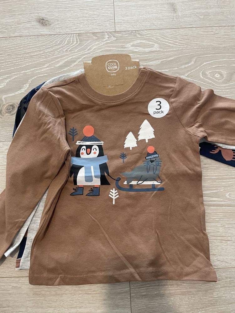 Zestaw 12 nowych ubrań dla chlopca 92
