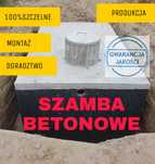 Szambo 12m3 zbiornik szamba betonowe szczelne od producenta 4-12m3