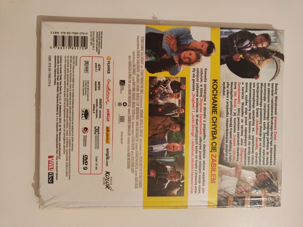 NOWA w folii - Kochanie chyba cię zabiłem - płyta DVD film