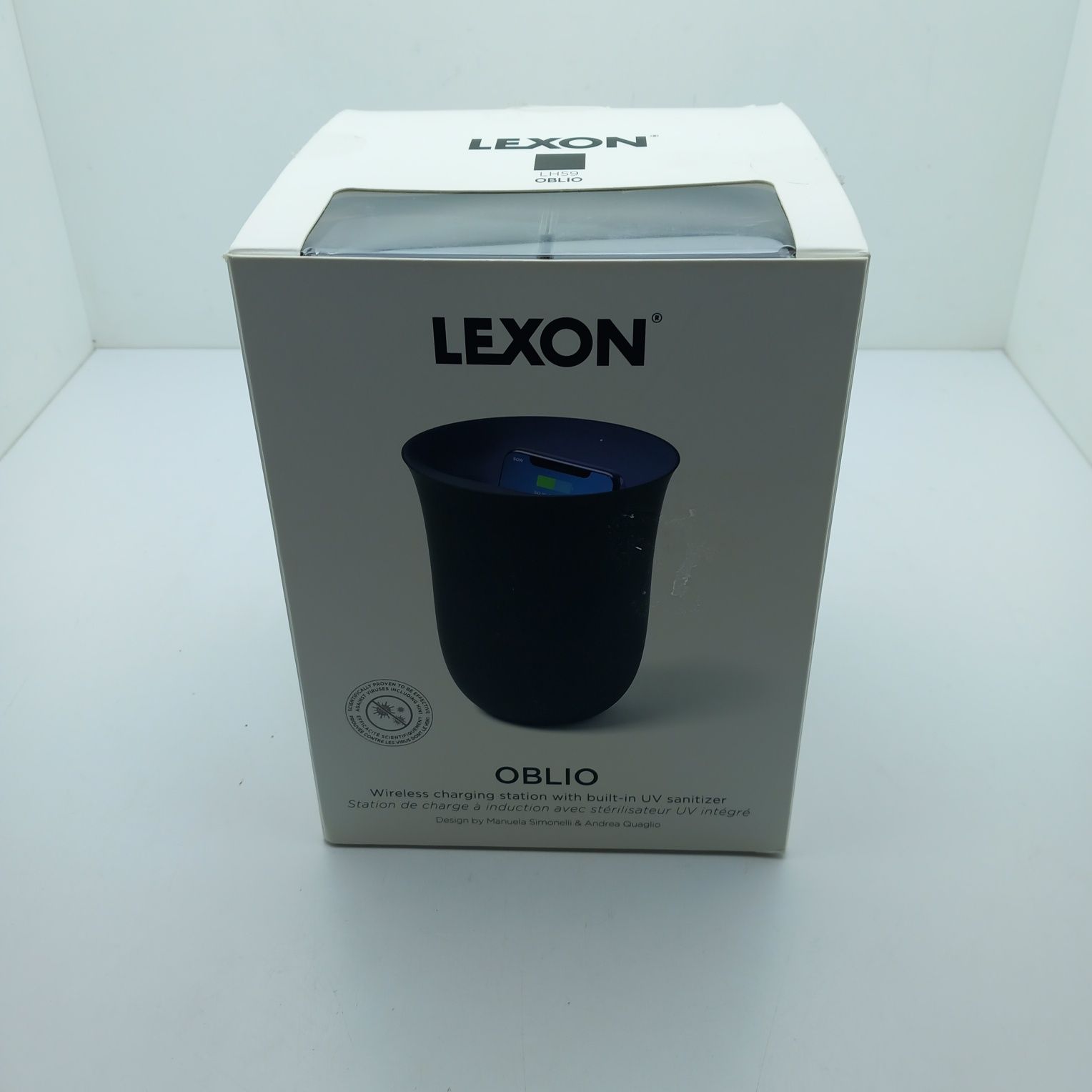 Bezprzewodowa stacja Ładująca Lexon Oblio UV