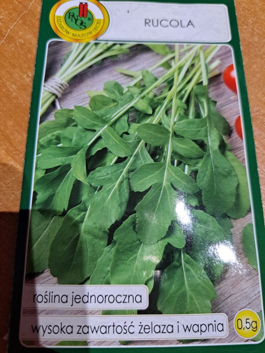 Rucola,rzeżucha,roszponka,szczaw,jarmuż