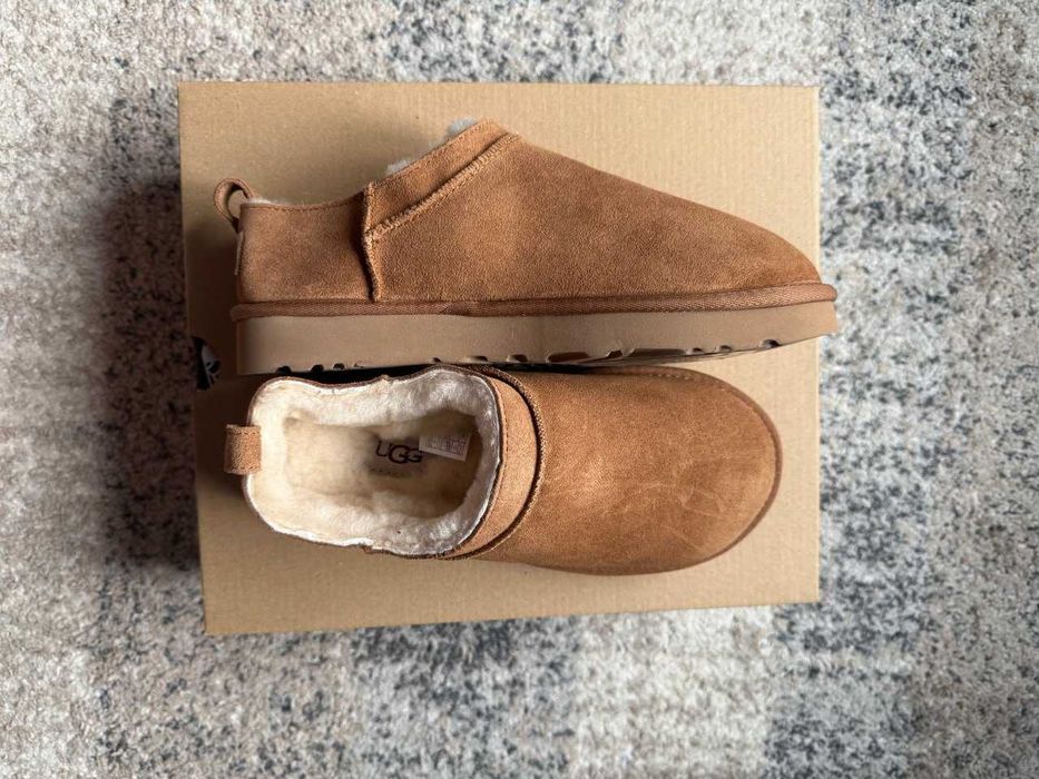 Жіночі зимові уггі UGG Classic Micro Chestnut (коричневі) u9923