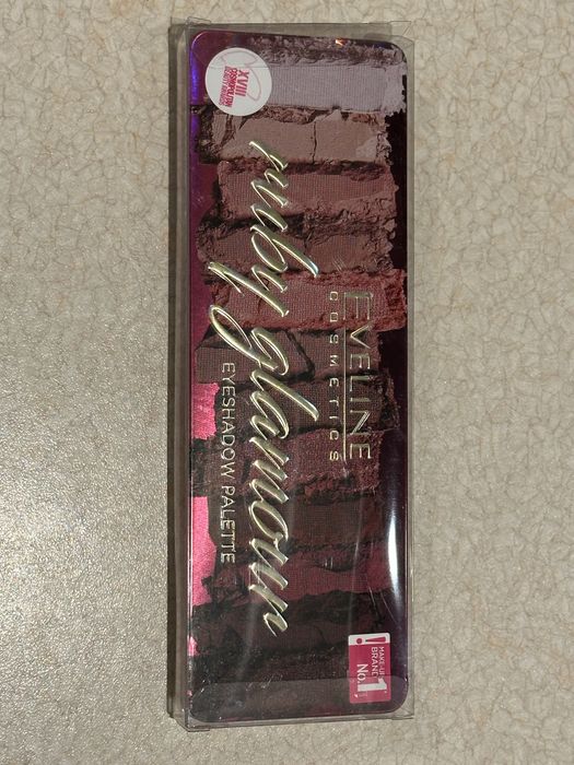 RUBY GLAMOUR Paleta 12 cieni do powiek