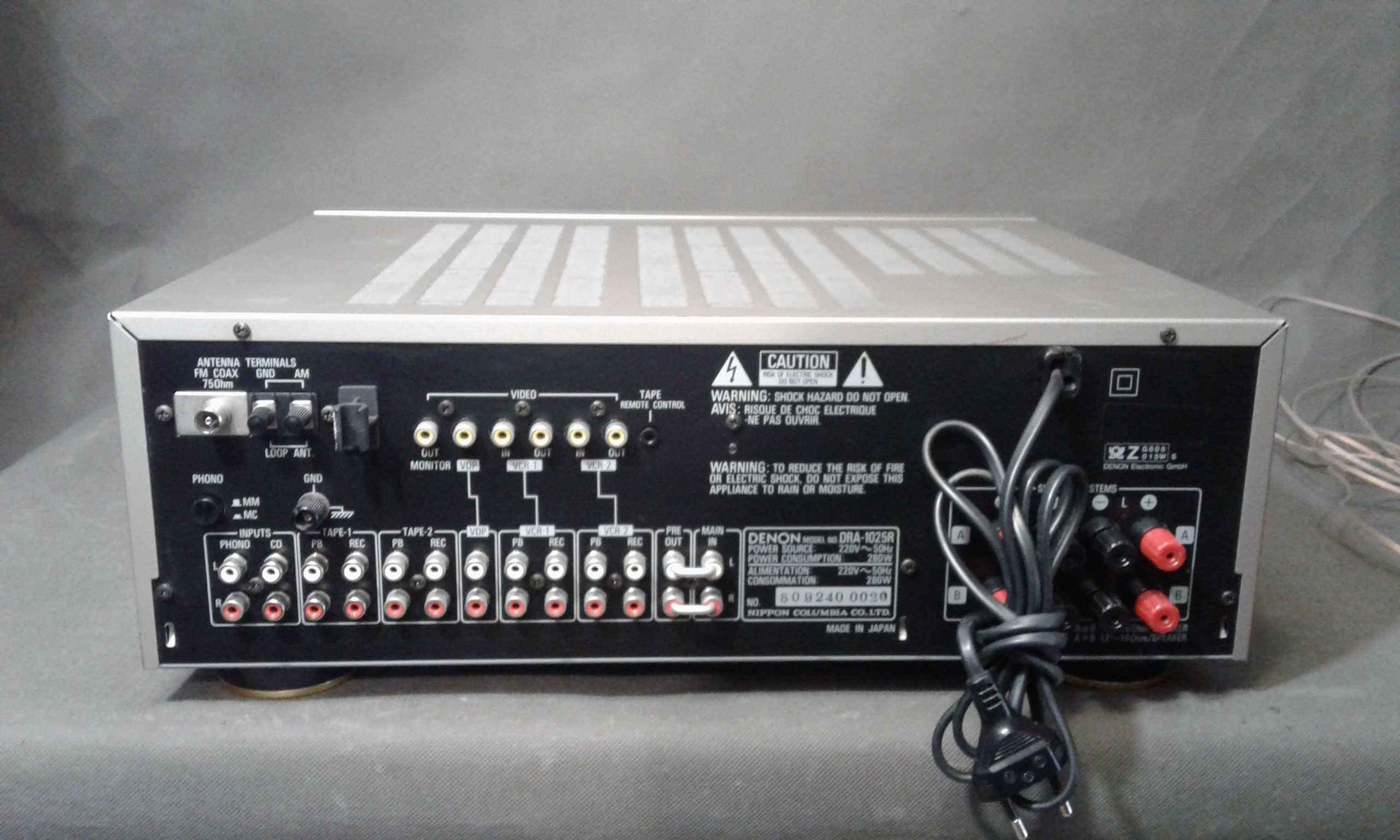 DENON DRA-1025R,pilot,amplituner stereo