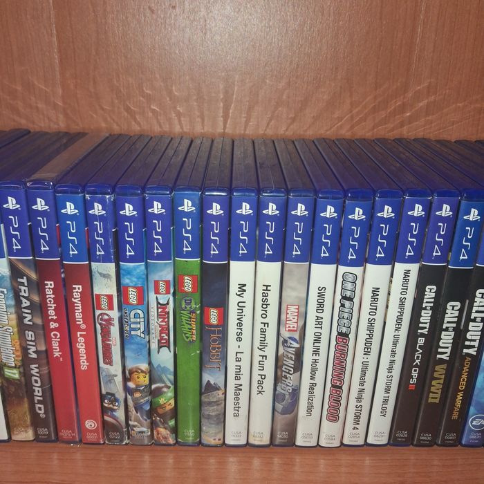Jogos PS4 originais — de 10 € a 14 € | Coleção completa | Carregal