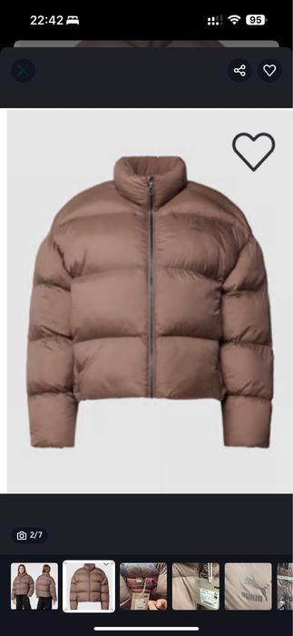 Зимовий пуховик бренду Рuma