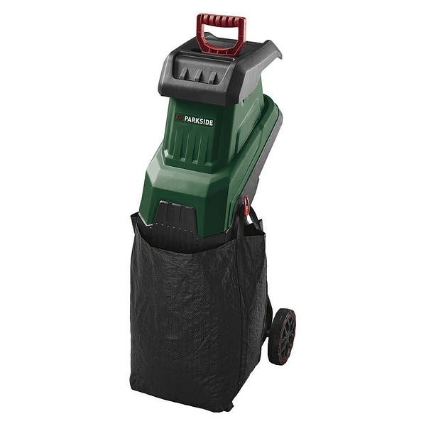 Подрібнювач гілок садовий PARKSIDE PMH 2400 C3 (ножевий, 2400 Вт,