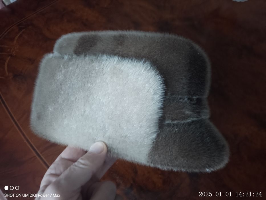 Новая шапка из нерпы