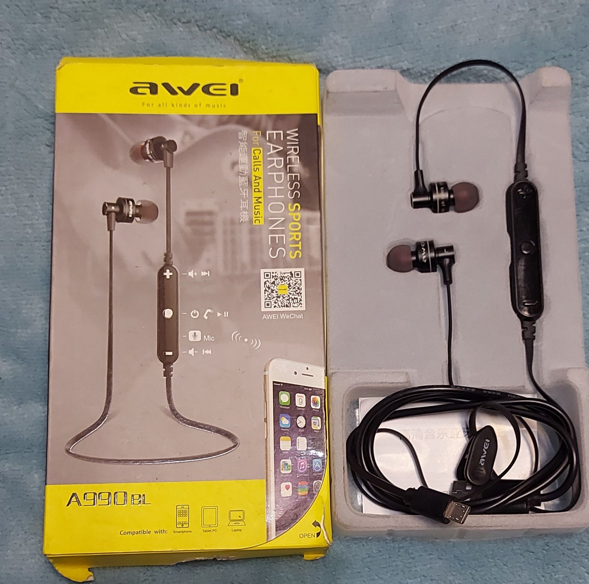 3 x słuchawki bluetooth 3 komplety w tej cenie