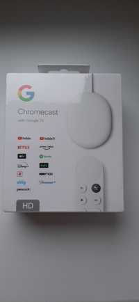 Медіаплеєр ТВ приставка    Chromecast Google TB HD GA03131-US