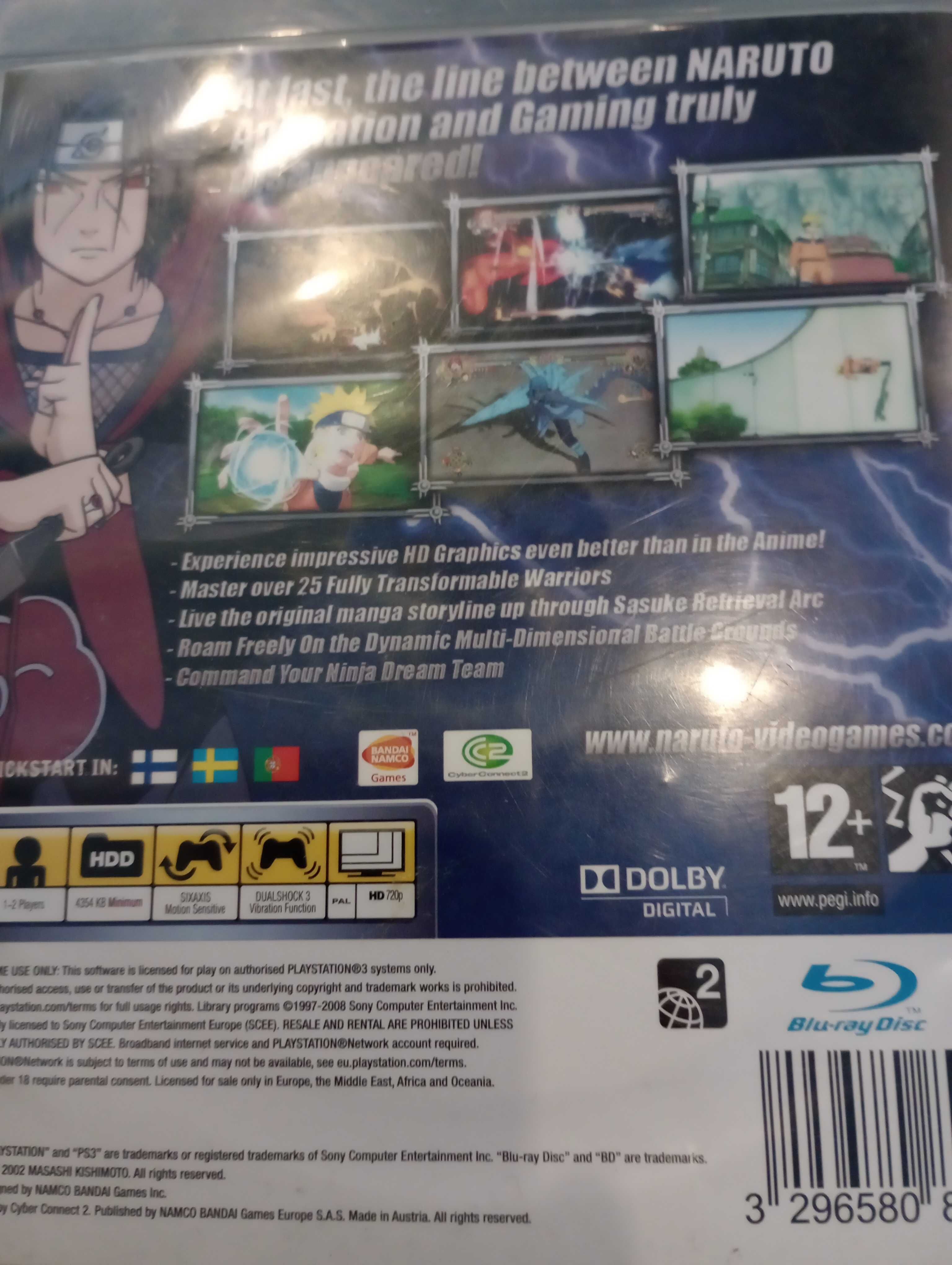 PS3 Naruto Ultimate Ninja Storm PlayStation 3