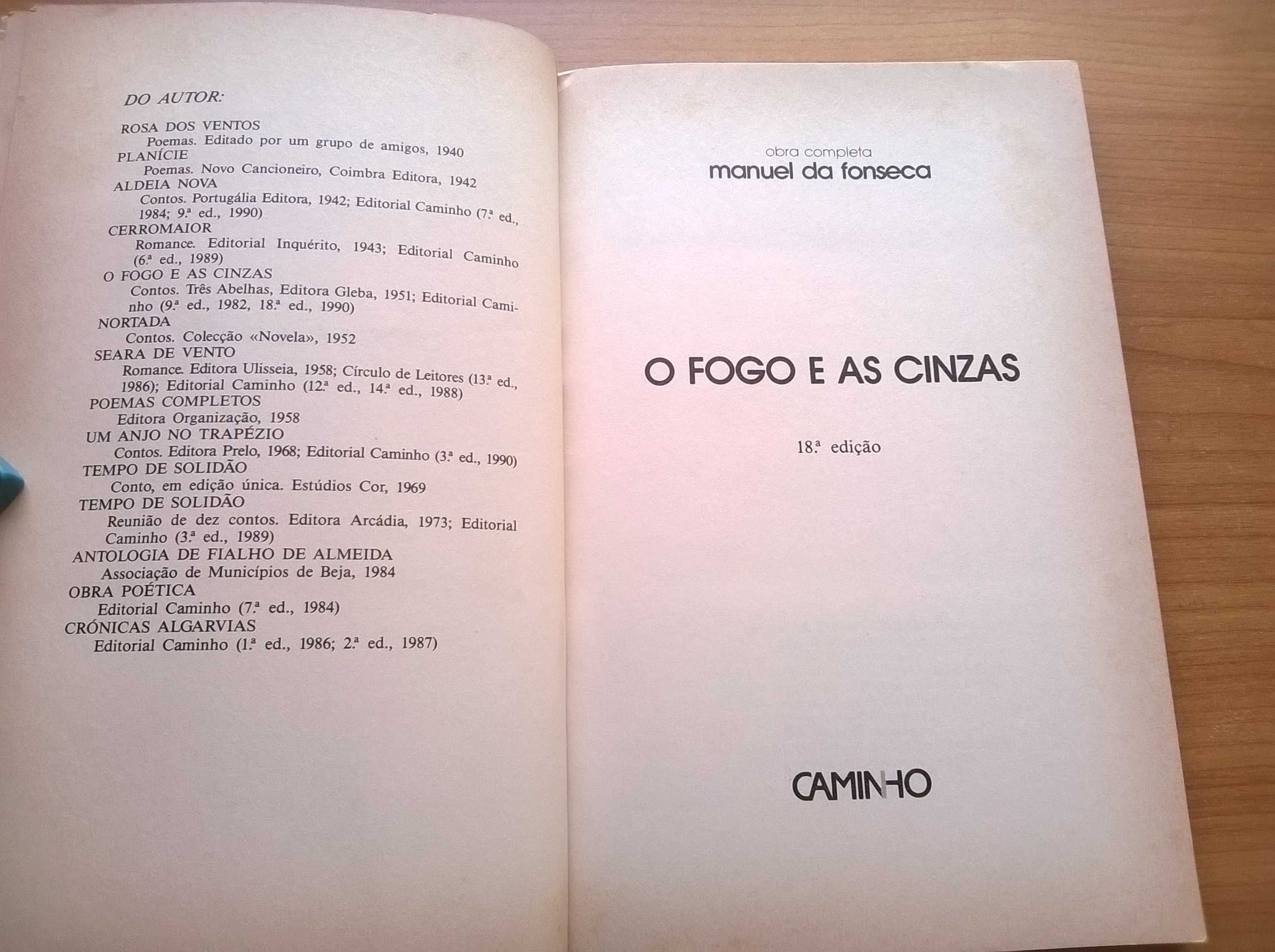 O Fogo e as Cinzas - Manuel Da Fonseca