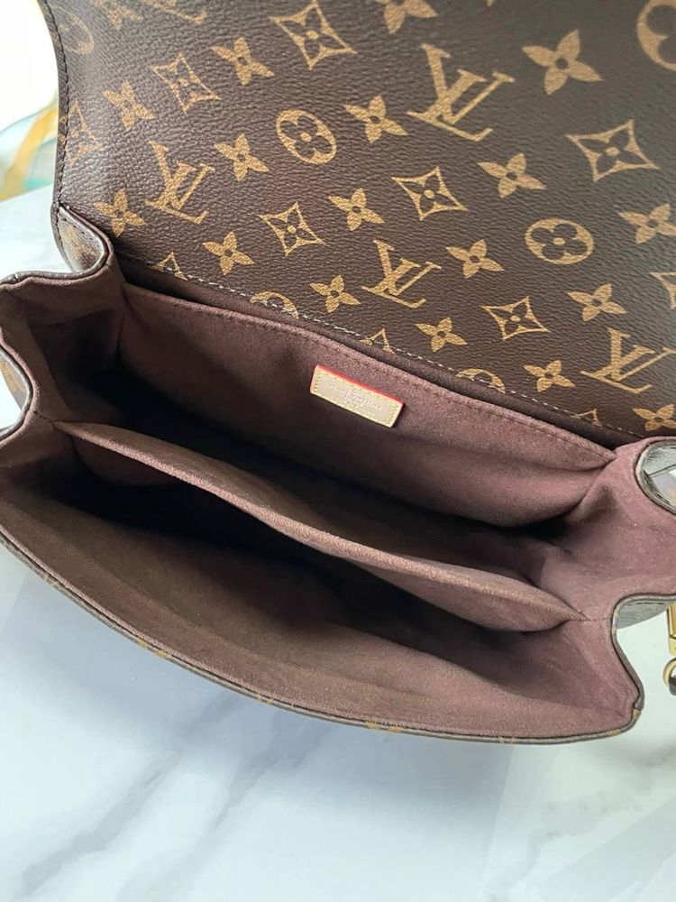 Сумка жіноча Louis Vuitton Metis Poshette женская натуральна шкіра LV