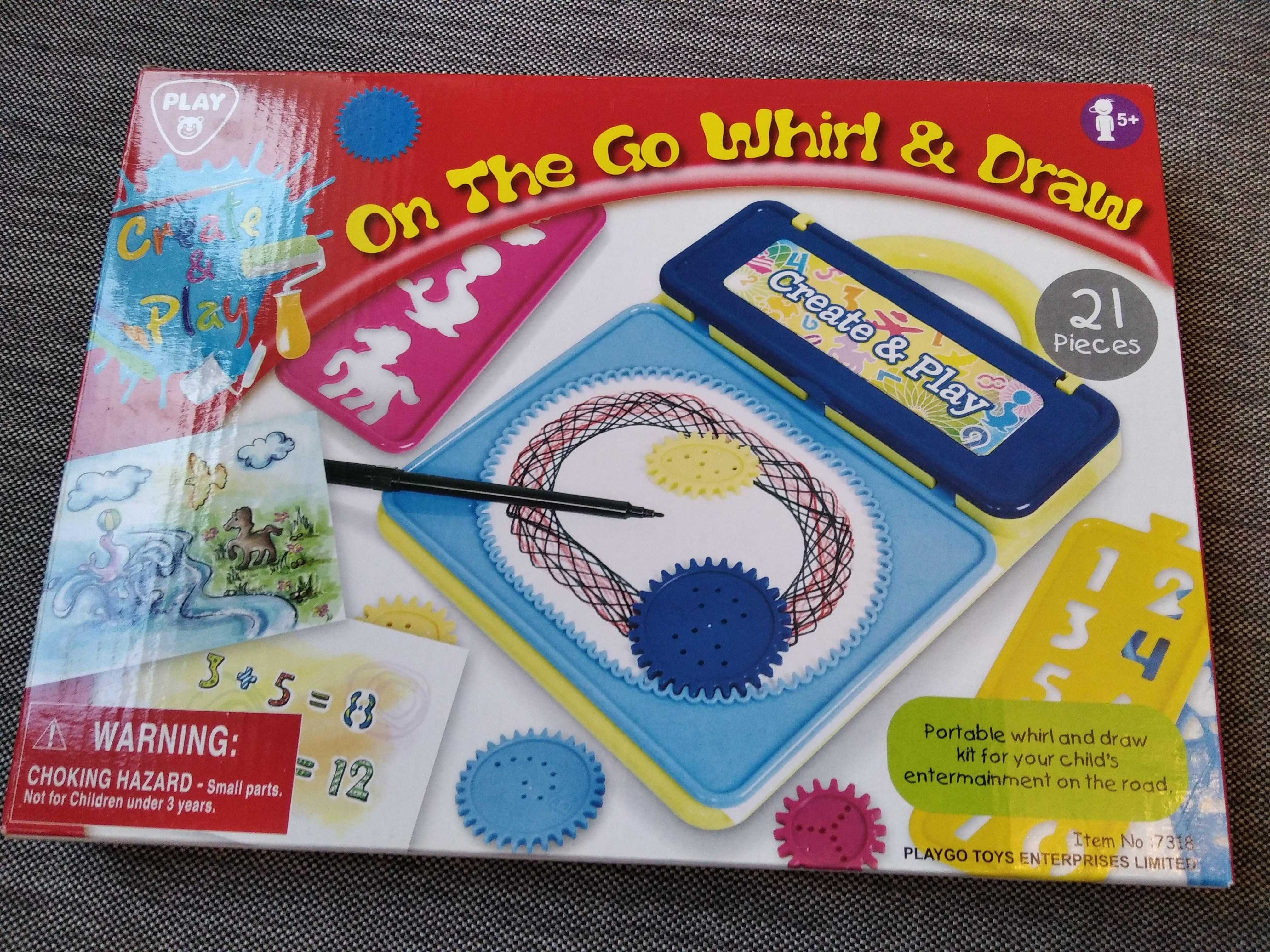 Zestaw kreatywny On The Go Whirl and Draw