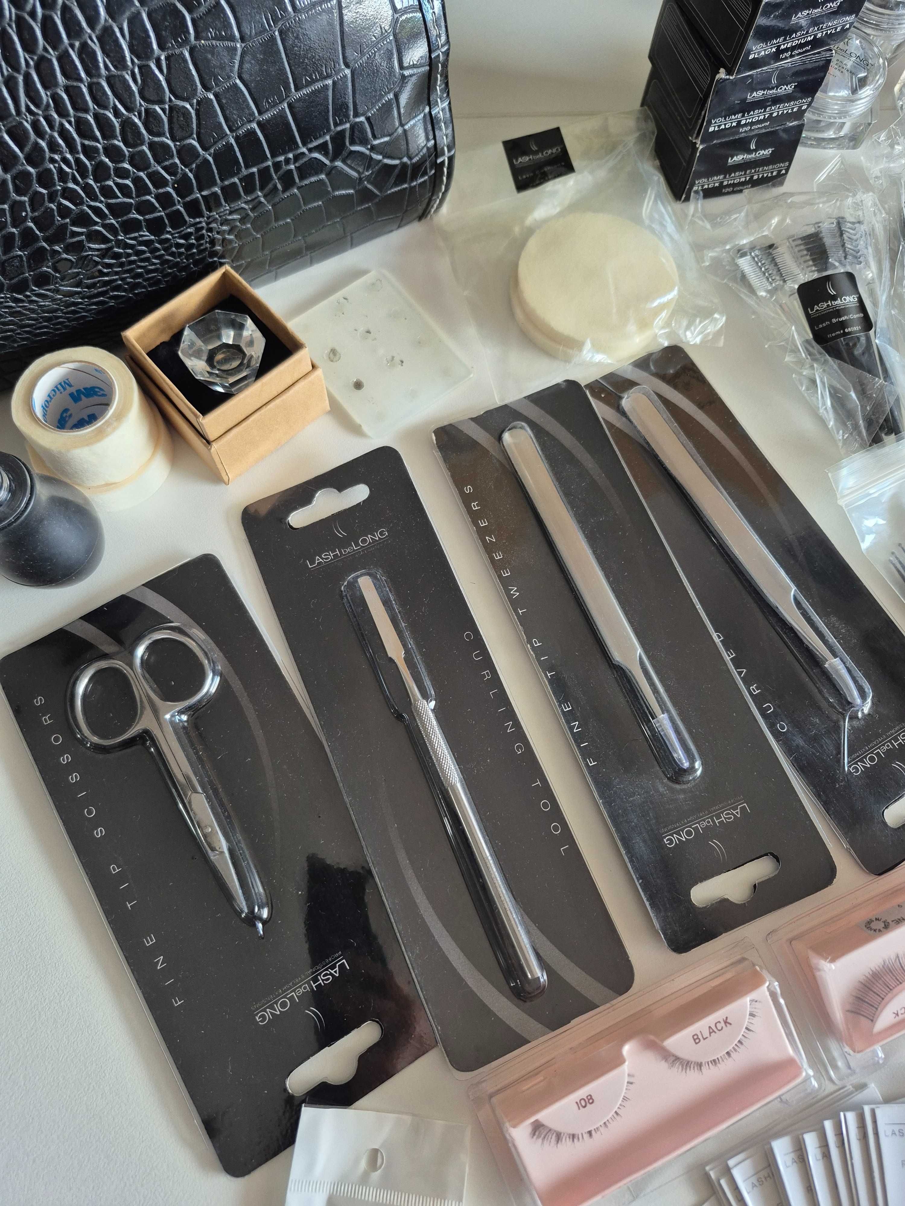 Kit de Extensões de Pestanas – Lash be Long (quase novo)