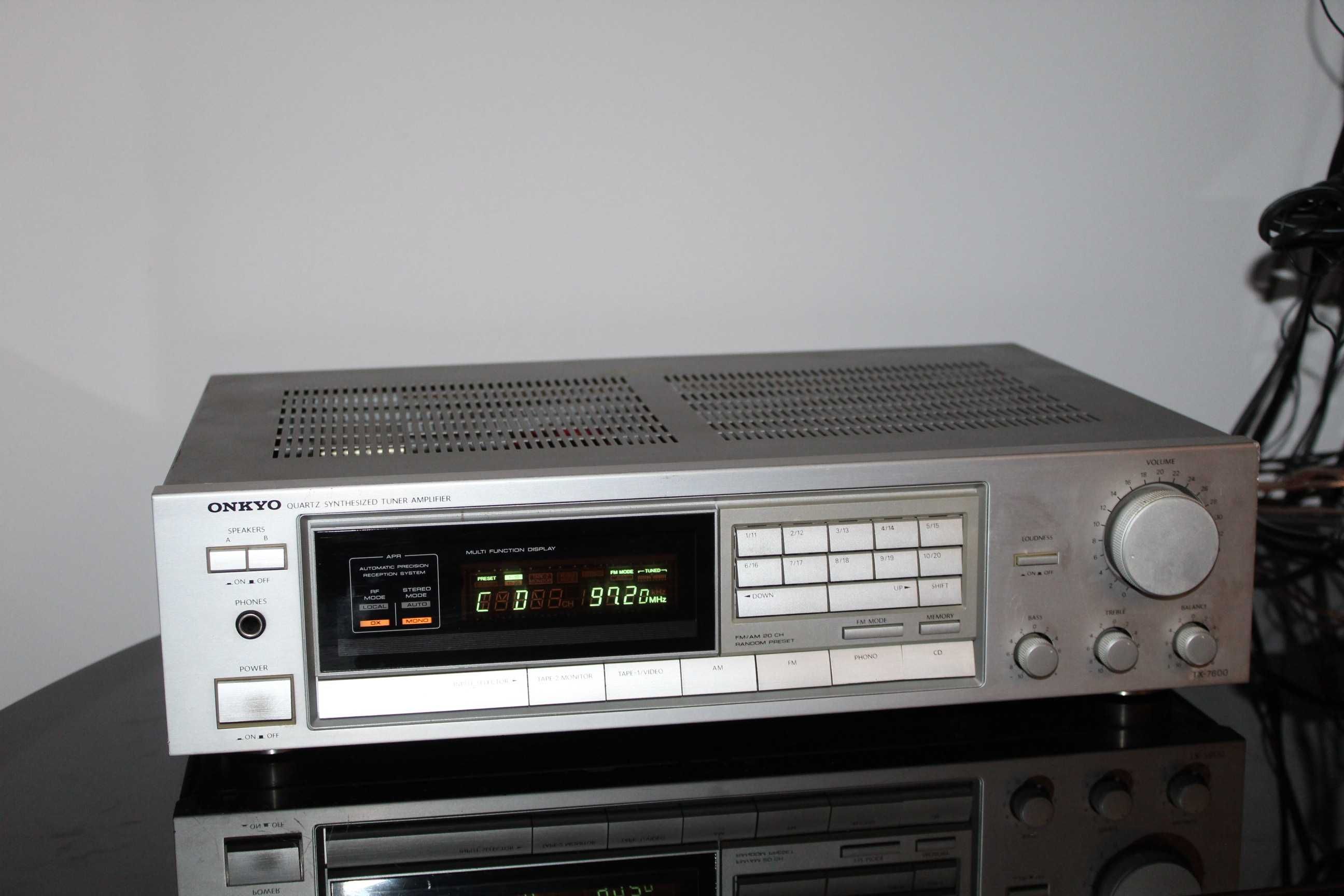 ONKYO TX-7600 Amplituner wzmacniacz Japan stereo hi-fi Wysyłka