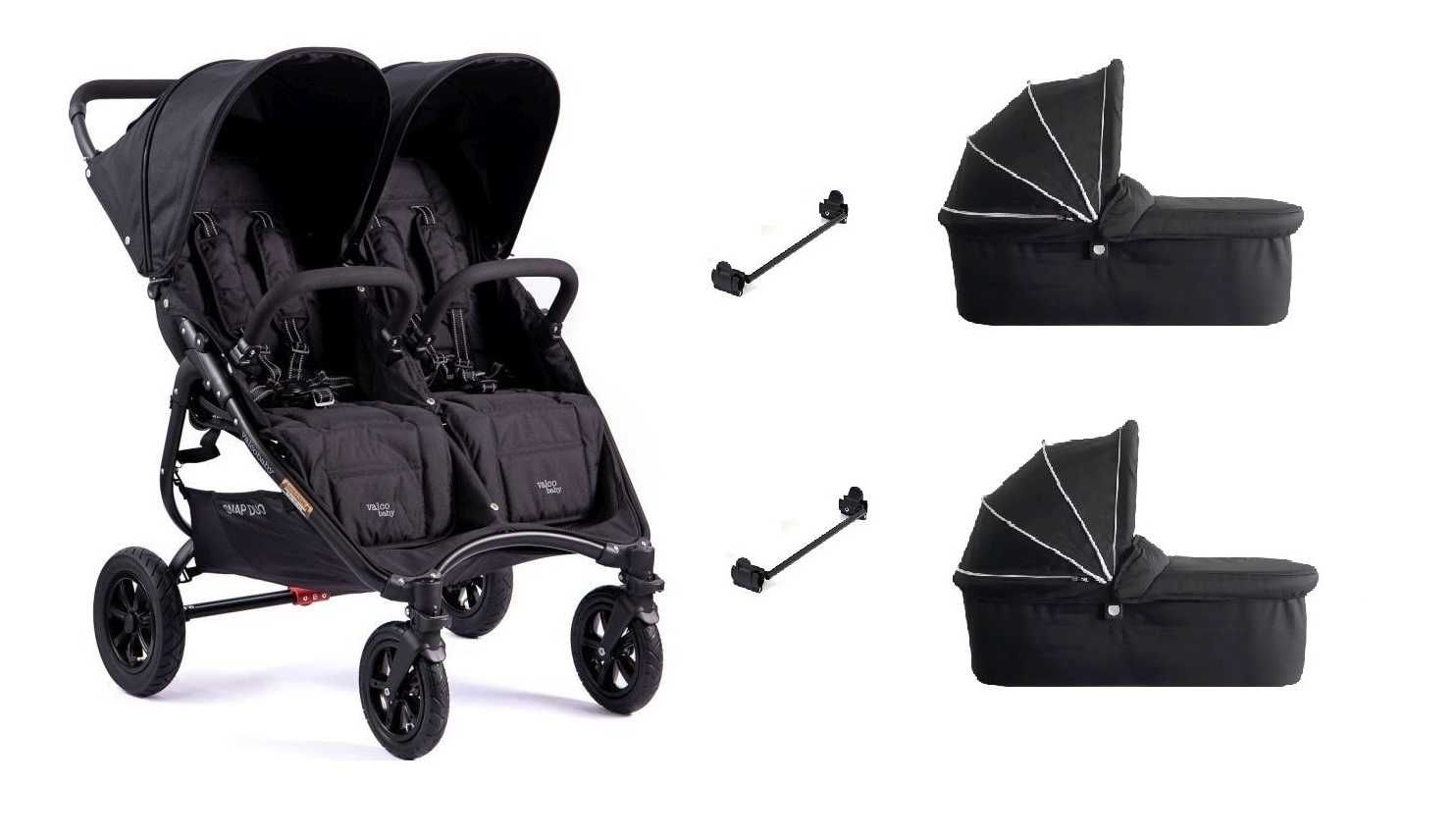 Valco Baby Snap Duo Sport wózek bliźniaczy + 2 x gondola