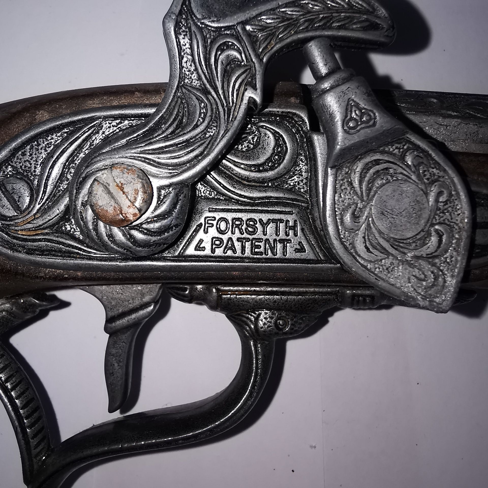 Replica de Pistola de pederneira