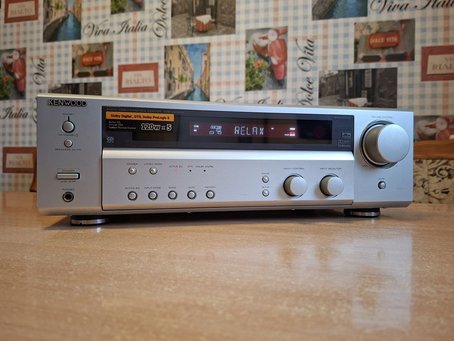 Мощный ресивер Kenwood KRF-V4080D,2×140Вт,OPTICAL,АССОРТИМЕНТ,гарантия