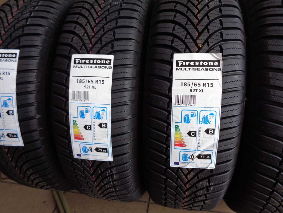 NOWE 185/65R15 FIRESTONE Multiseason 2 - Opony Całoroczne , ANDAR ZG