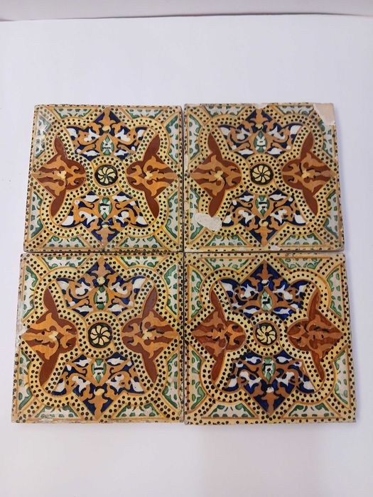 Painel de 4 azulejos