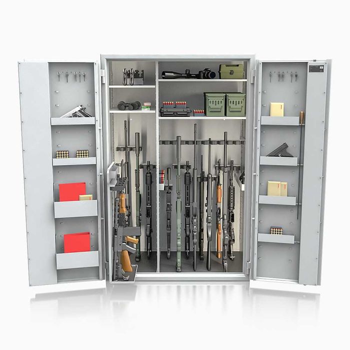 Szafa na broń Siegen Super Kombi 536.7 klasa s1 KL łącznie 33szt broni