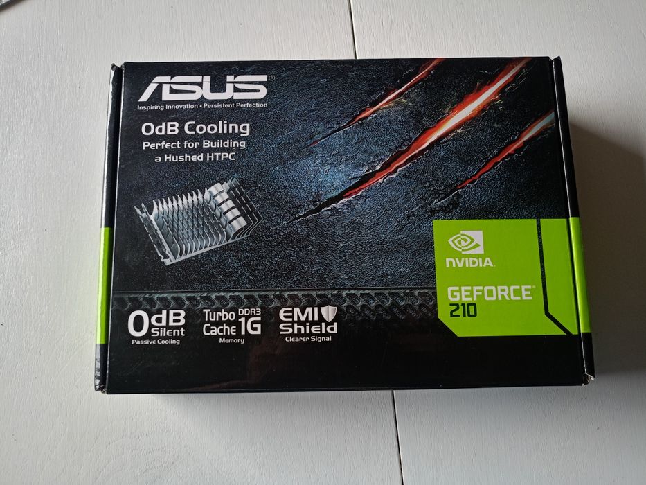 Karta graficzna Asus NVIDIA GeForce 210 DDR3 0dB  Cooling