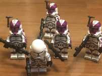 KOMPATYBILNE z Lego Star Wars- Bacara i 4x 21st Nova Corps