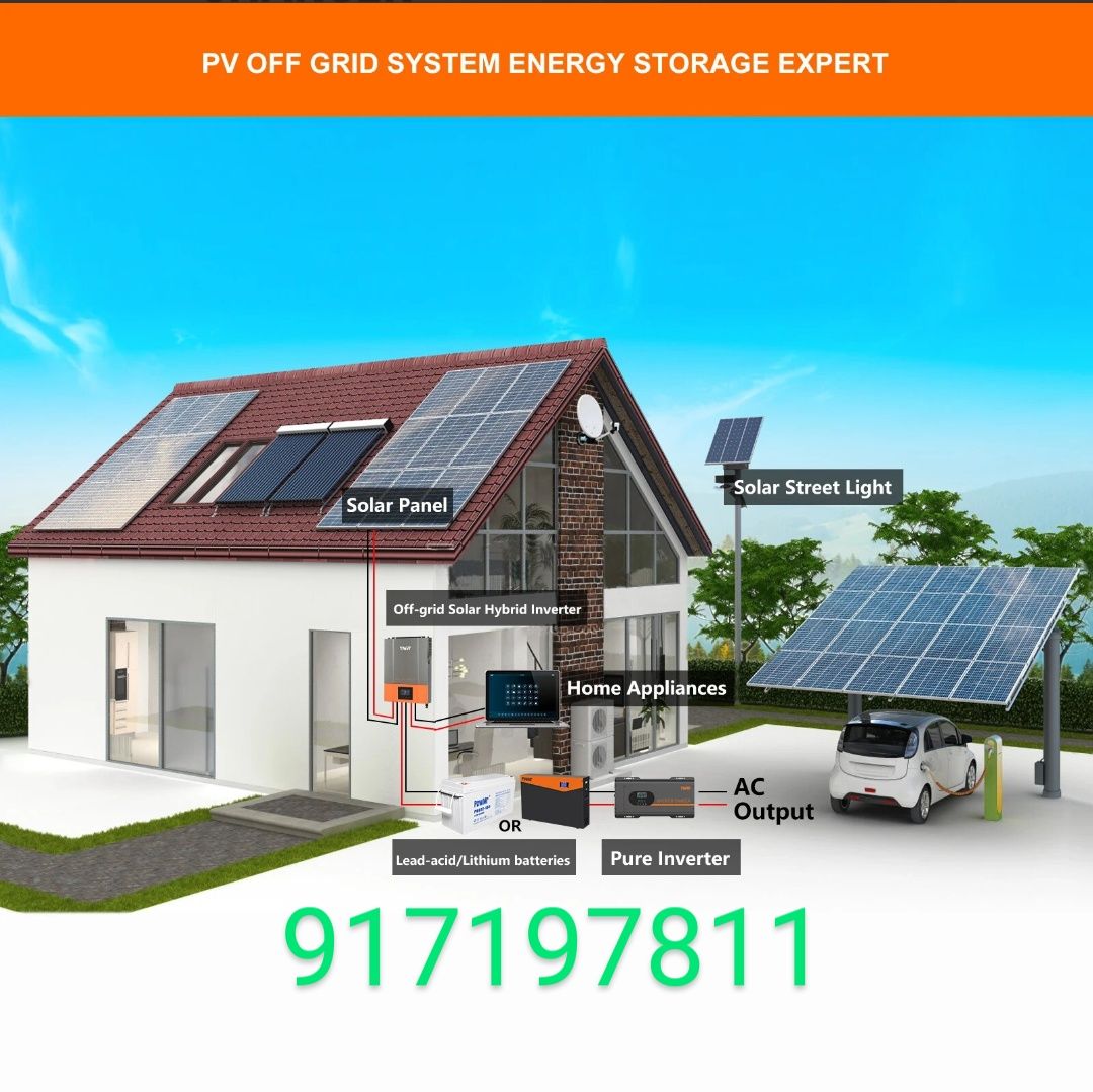 Inversor Híbrido 6000W 48V MPPT Solar bateria pv controlador 6.0kw