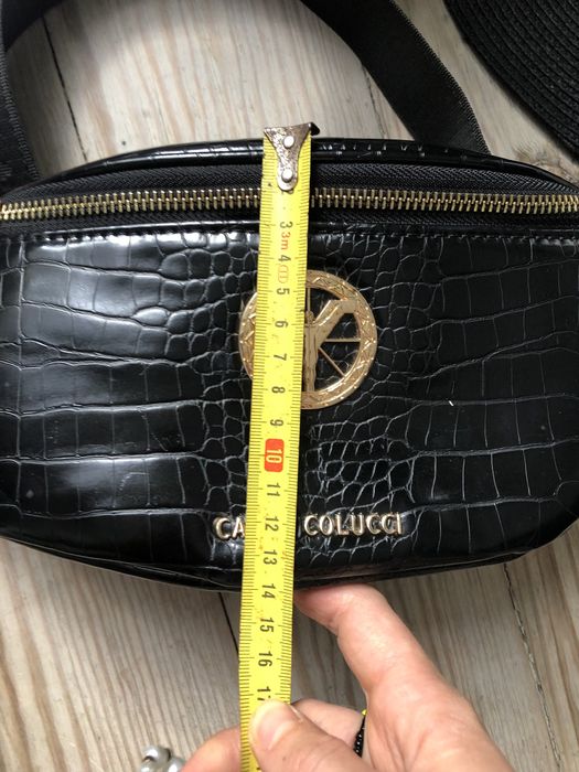 Nerka saszetka skora carlo colucci zlite dodatki tk maxx