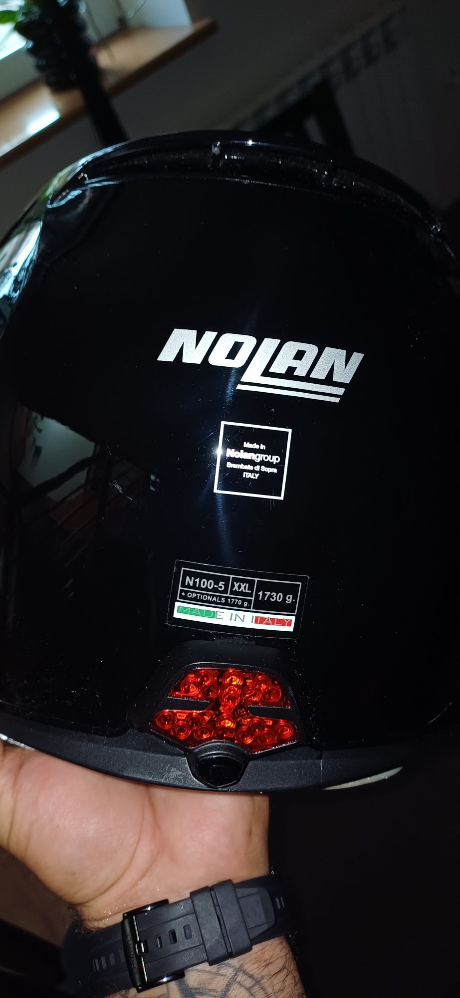 Kask szczękowy Nolan N100-5 z interkomem N-COM