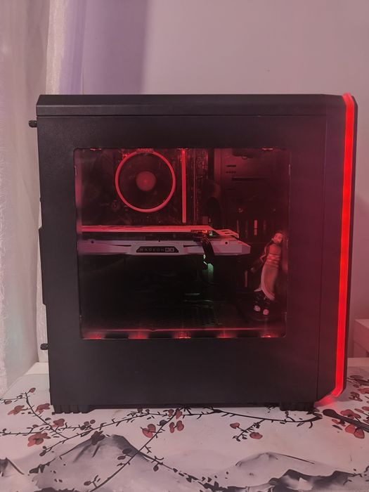 PC Gamer RX 580 + Ryzen 5 1600 Tema Anime (Nezuko Edition)