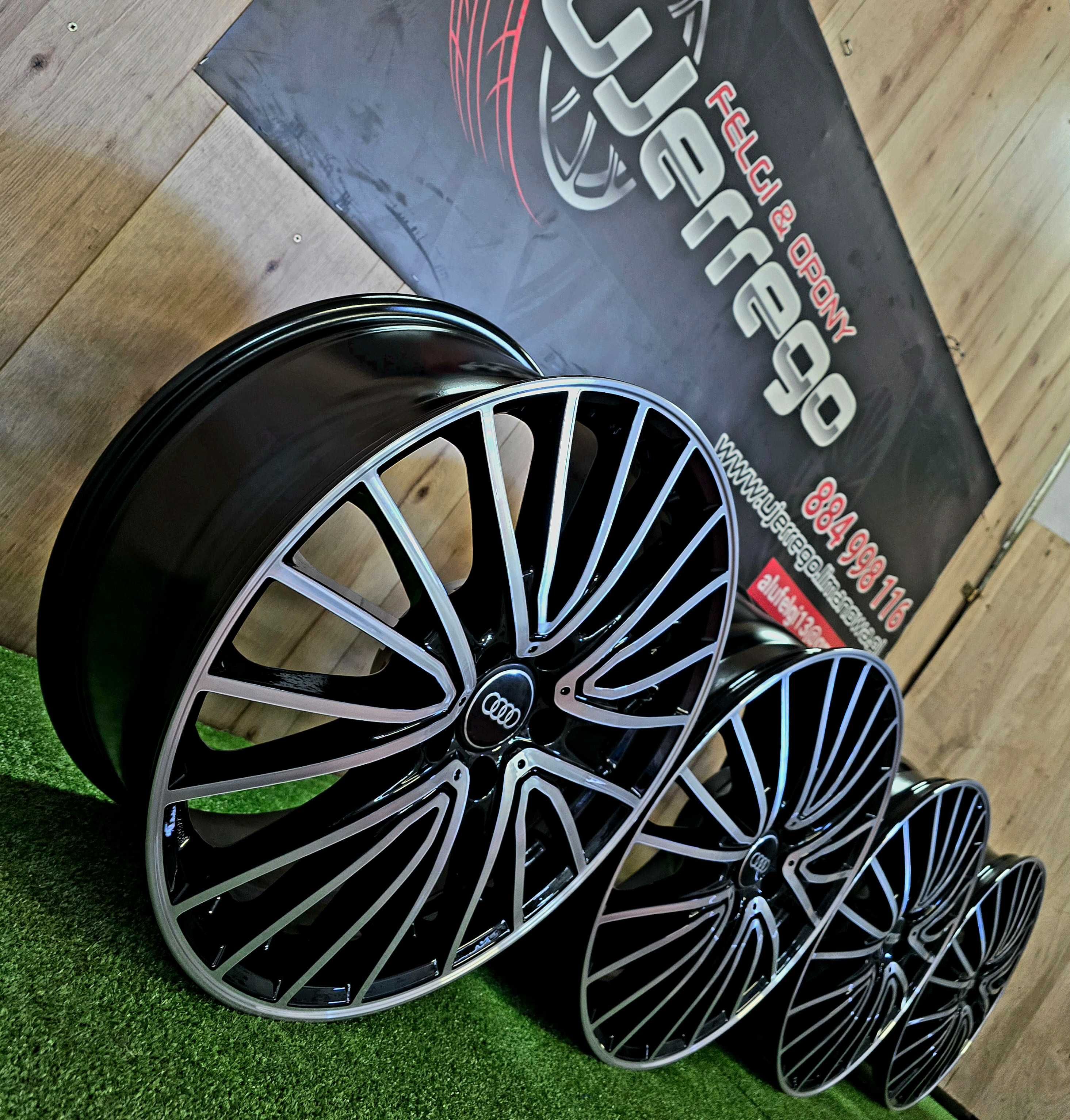 NOWE ALUFELGI AUDI 19x5x112-A3,A4,A6,A7,Q3,Q5, e-tron,TT-[ ET40 i 49)