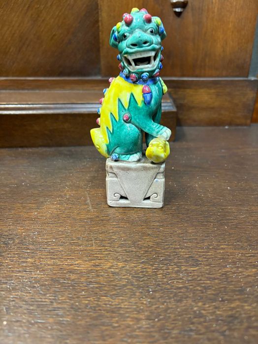 Przedwojenna Figurka Chińska Sygnowana