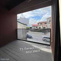 Comprar Extraordinário Apartamento T3 /Terraço /Varanda /Box 2Carros